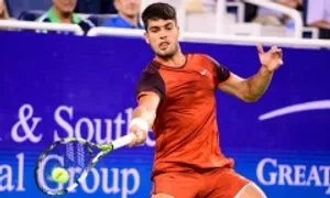 Alcaraz thua trận ra quân Cincinnati Masters