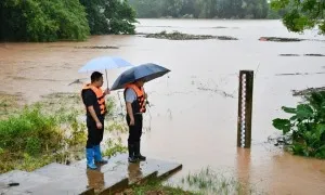 Lũ trên 16 con sông ở Quảng Tây vượt mức báo động Lũ trên 16 con sông ở Quảng Tây vượt mức báo động