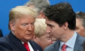 Ông Trump gọi đùa Thủ tướng Trudeau là 'Thống đốc bang Canada'